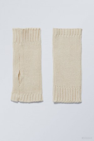 Beige Weekday Hanna Wrist Warmer | MQFS3835