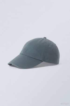 Blue Weekday Essential Washed Cap | HUVR2878