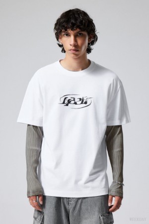 Erazer Weekday Oversized Graphic Printed T-shirt | IDHL9140