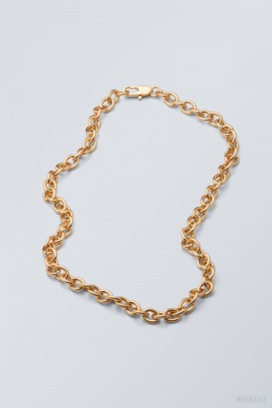 Golden Weekday Bella Necklace | JMES4569