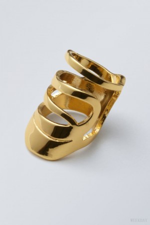 Golden Weekday Motion Ring | MBDG1867