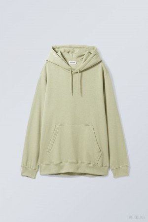 Light Green Weekday Standard Midweight Hoodie | QHHG9890