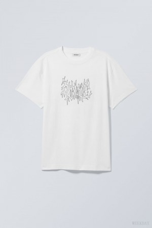 Meditate Weekday Oversized Graphic Printed T-shirt | BUTG6000