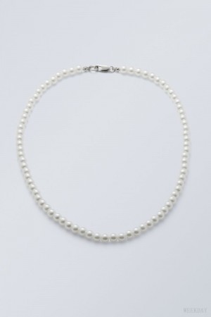 Pearl Weekday Kevin Beaded Necklace | YASC2942