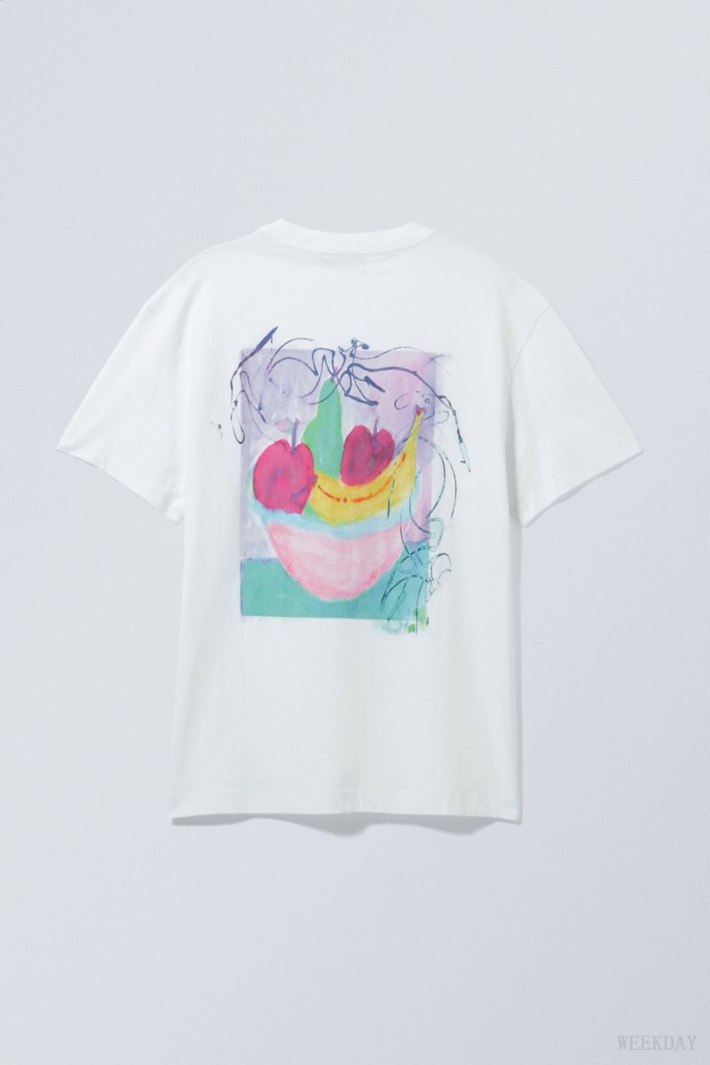 Art School Weekday Oversized Graphic Printed T-shirt | CCJO2854