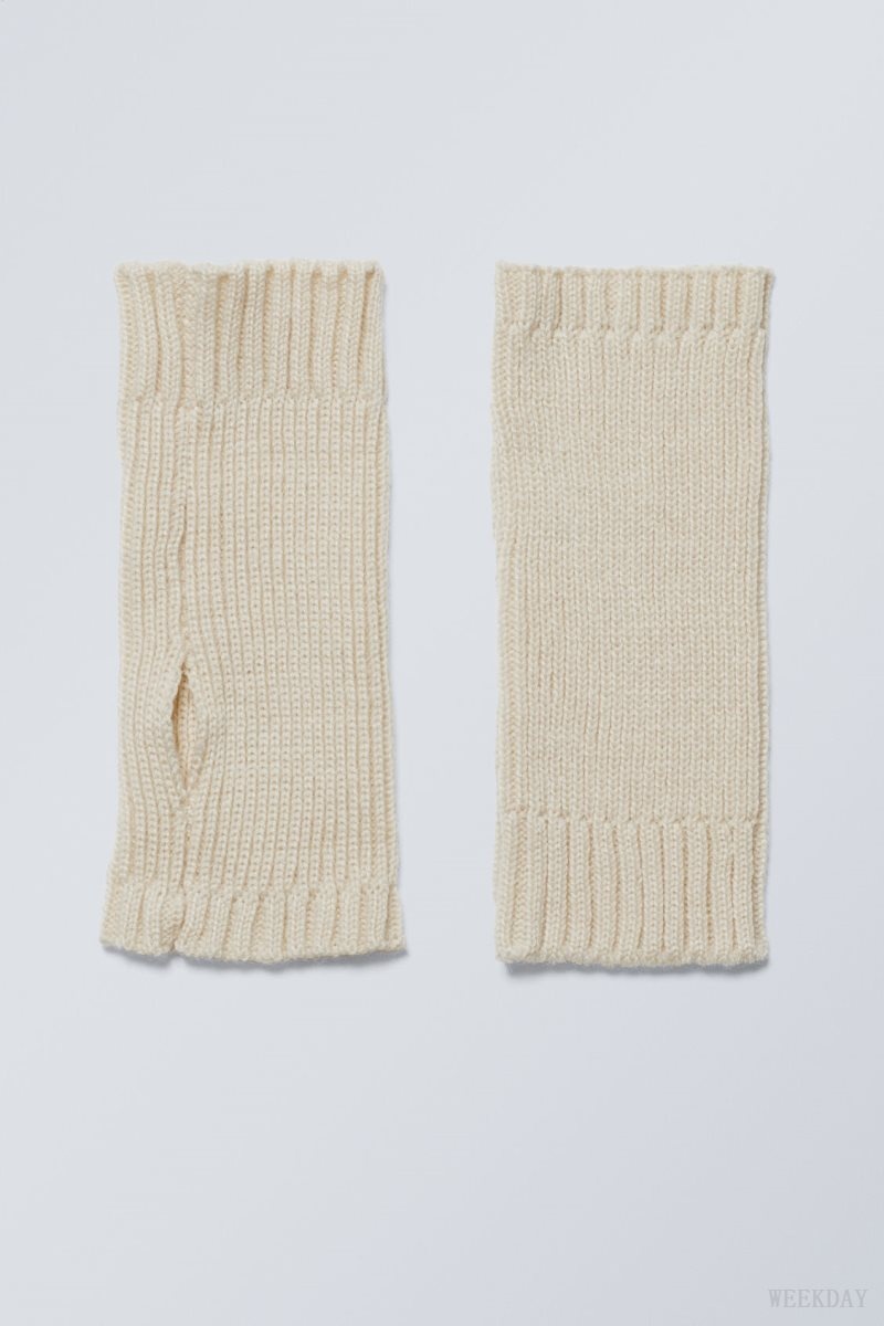 Beige Weekday Hanna Wrist Warmer | MQFS3835