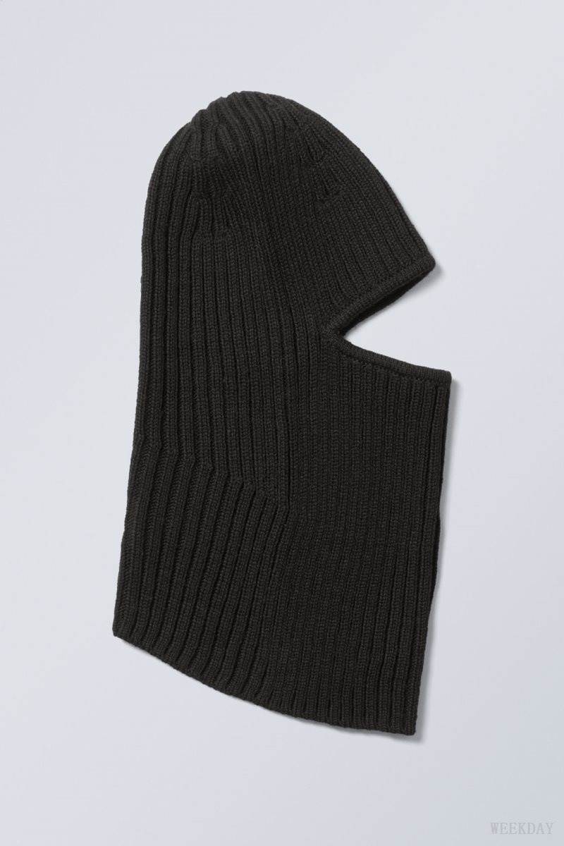 Black Weekday Bell Balaclava | TQNI5201