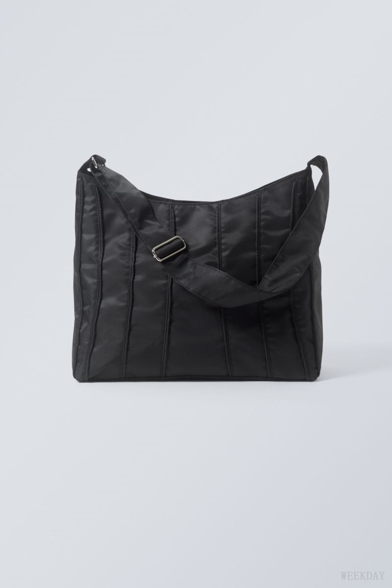 Black Weekday Bella Shoulder Bag | ZUFK1667