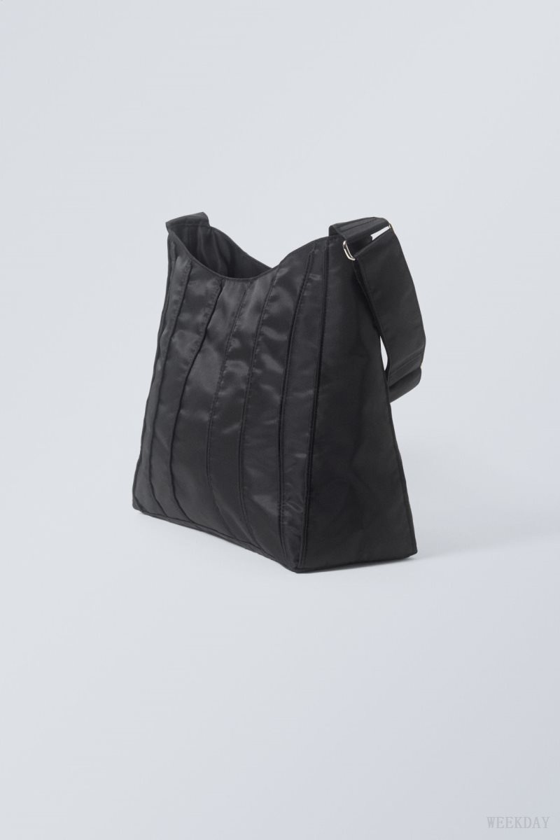 Black Weekday Bella Shoulder Bag | ZUFK1667