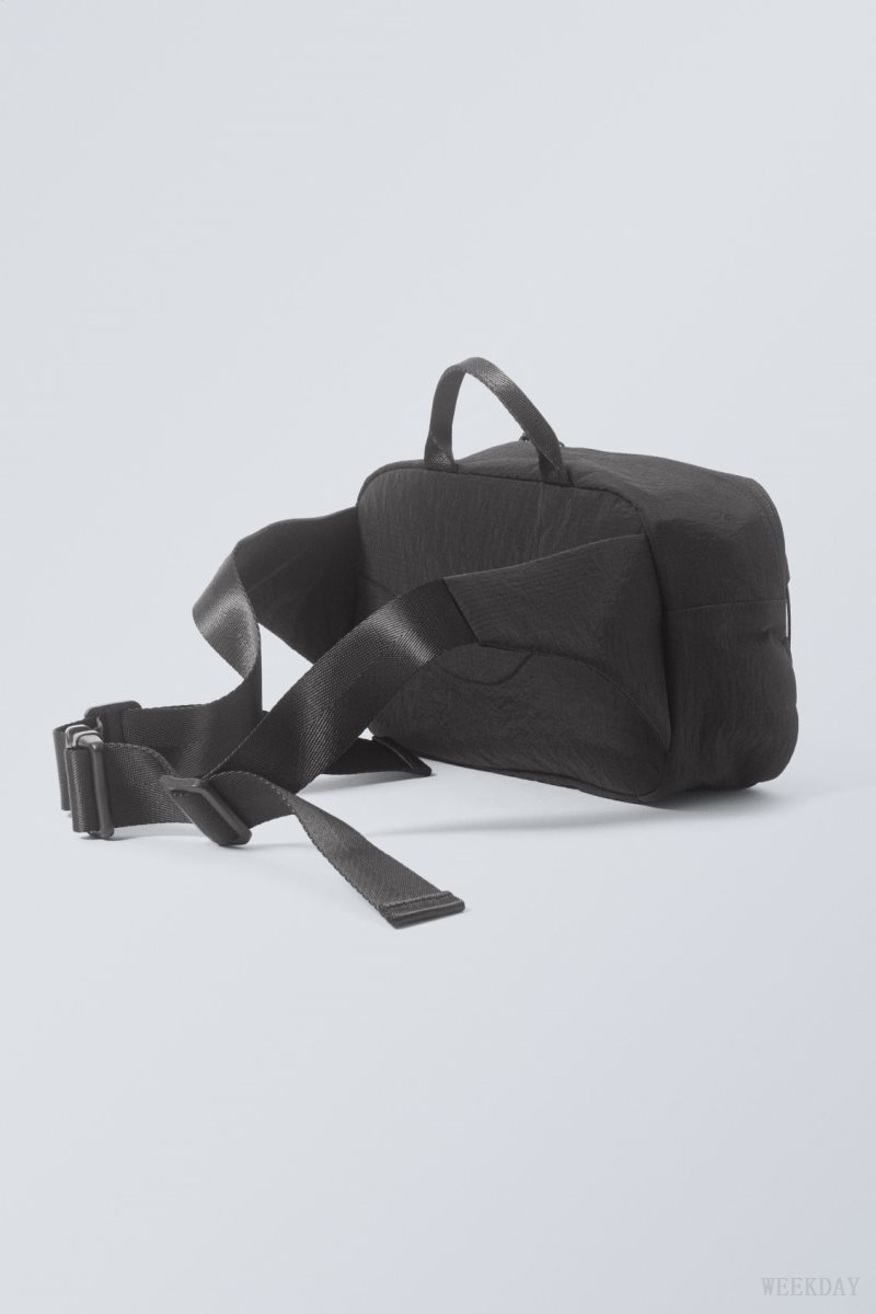 Black Weekday Charlie Waist Bag | KWSA4107