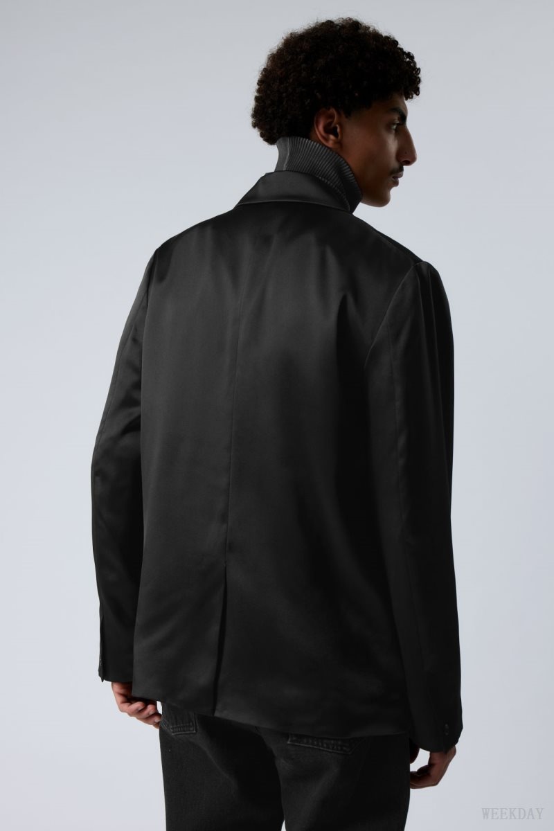 Black Weekday Roberto Regular Blazer | PZVG1751