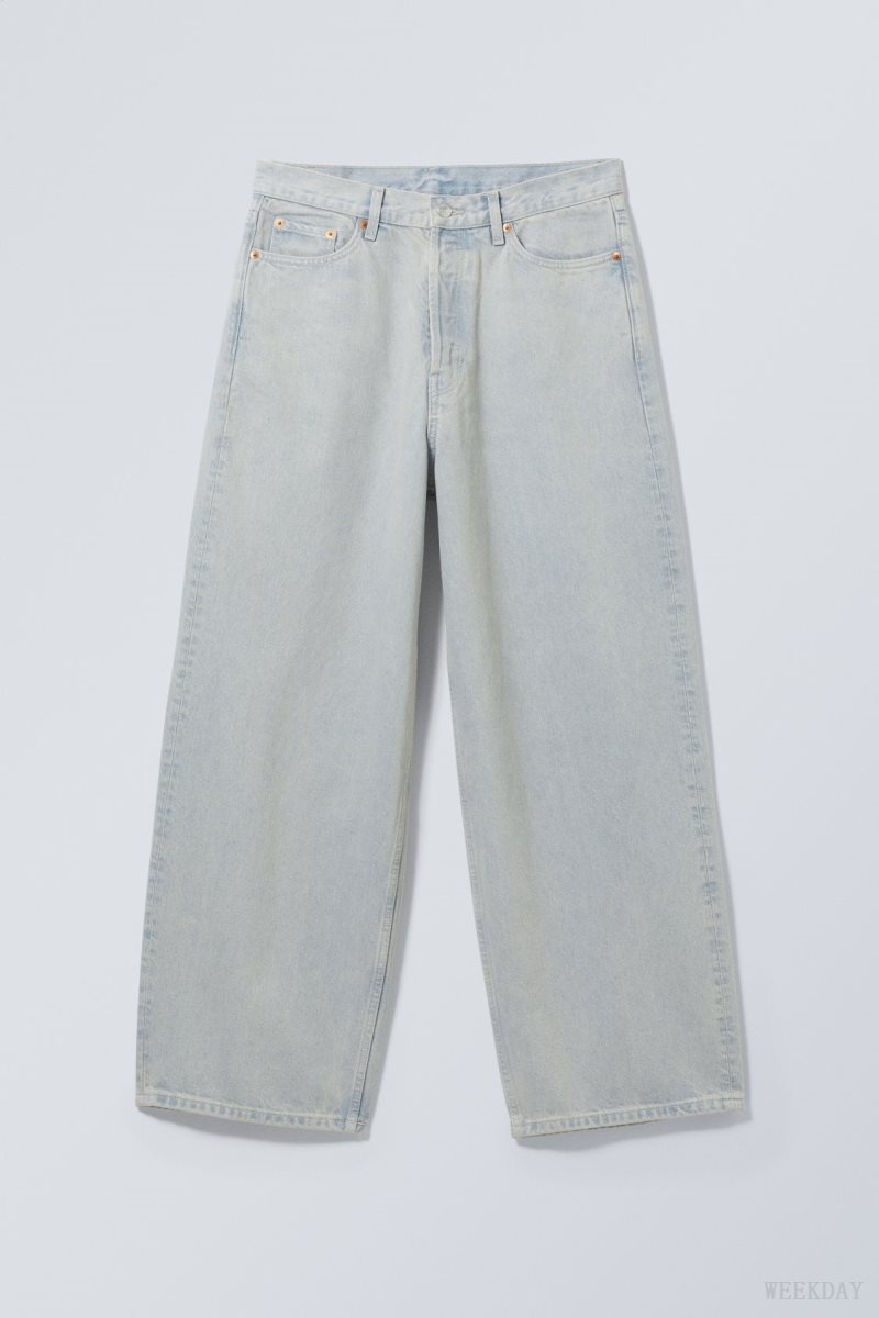 Blue Weekday Astro Loose Baggy Jeans | RARS9523