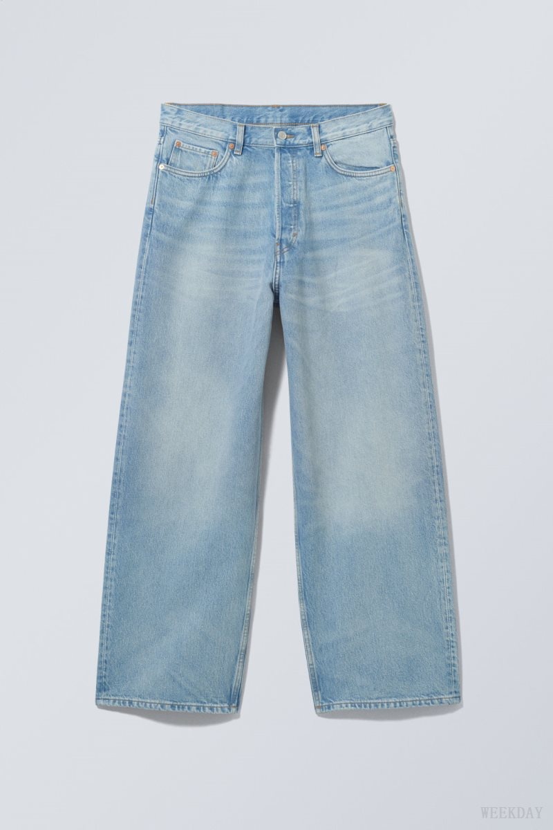 Blue Weekday Astro Loose Baggy Jeans | RCVH2206