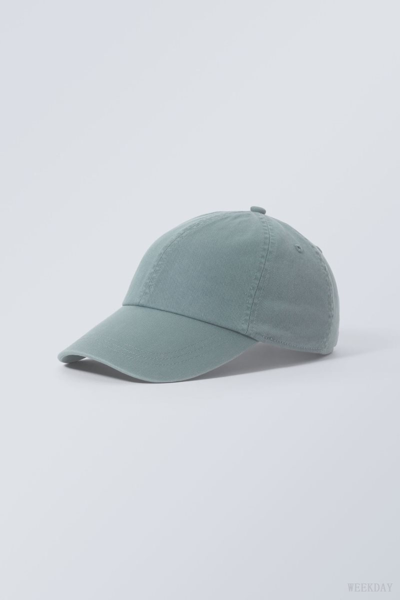 Blue Weekday Essential Washed Cap | VCFC2597