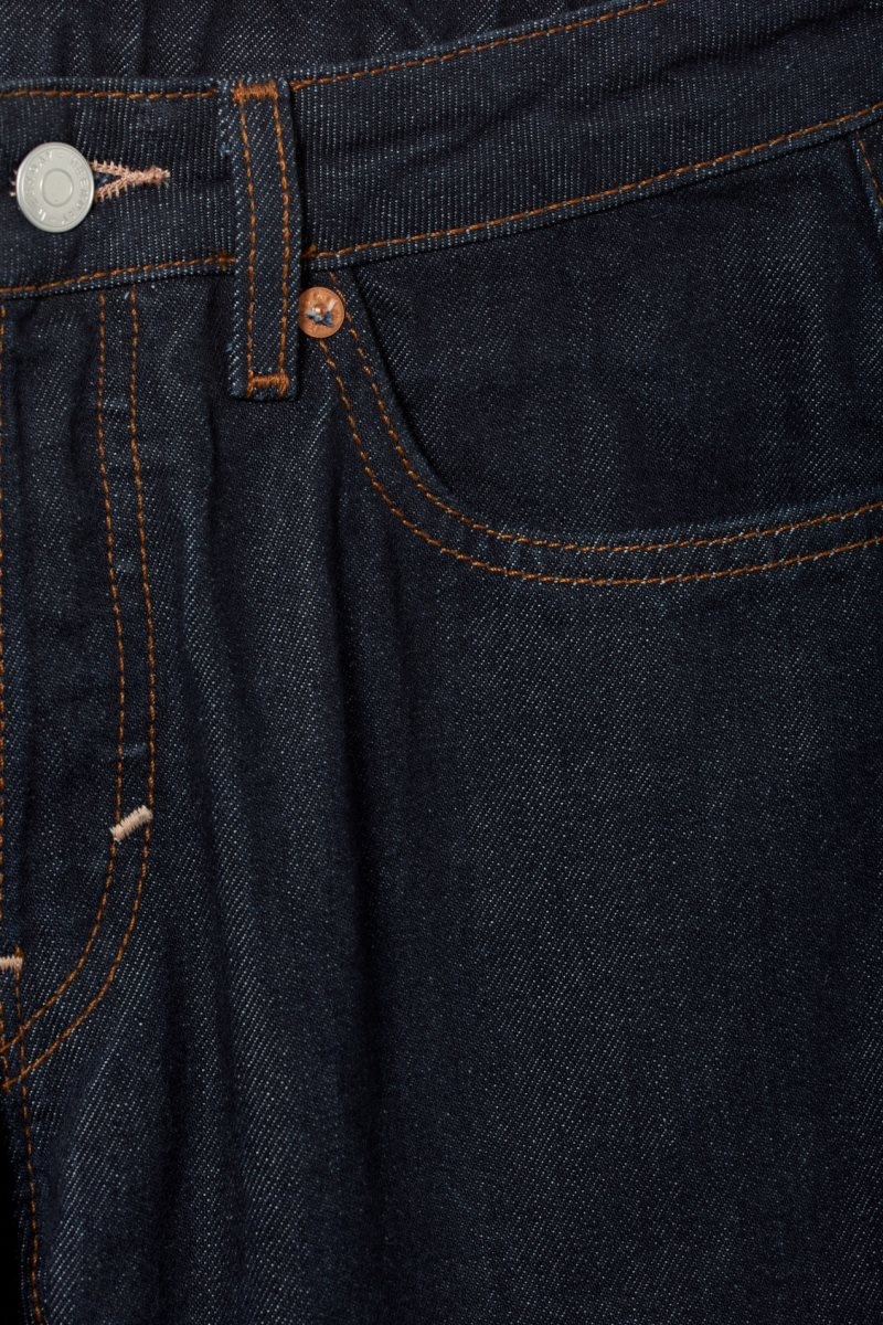 Blue Weekday Pin Mid Straight Jeans | FUGF5821