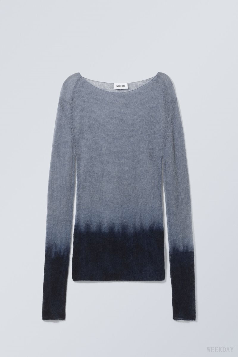 Blue Weekday Teagan Sweater | PPNN4267