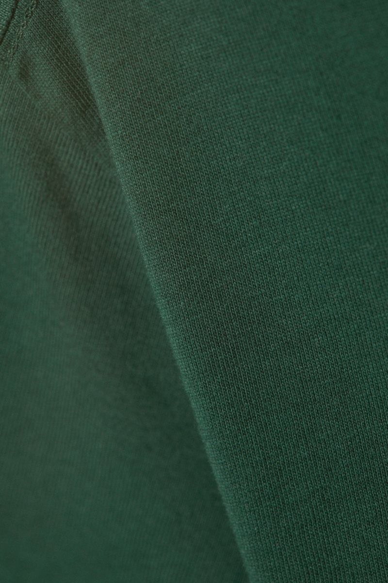 Dark Green Weekday Standard Midweight T-shirt | VSIV4172