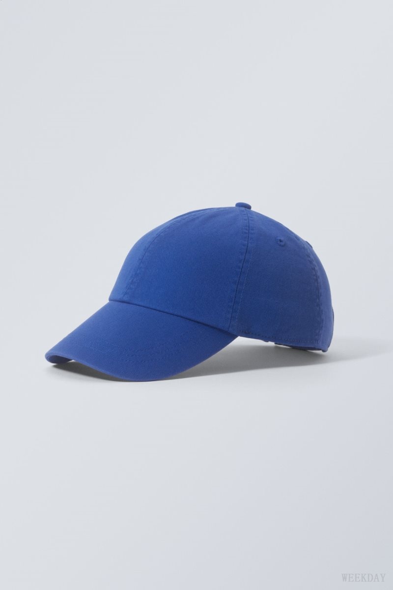 Deep Blue Weekday Essential Washed Cap | CJKB0303