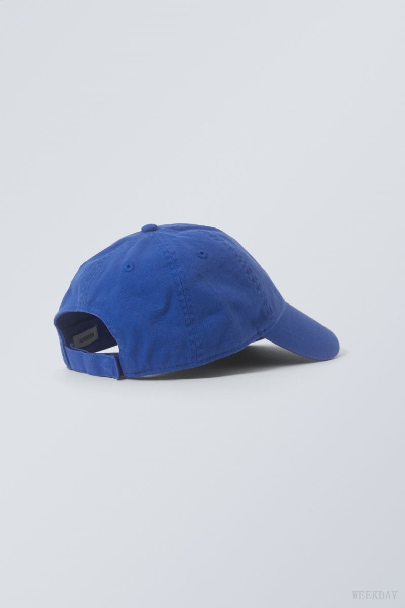 Deep Blue Weekday Essential Washed Cap | CJKB0303