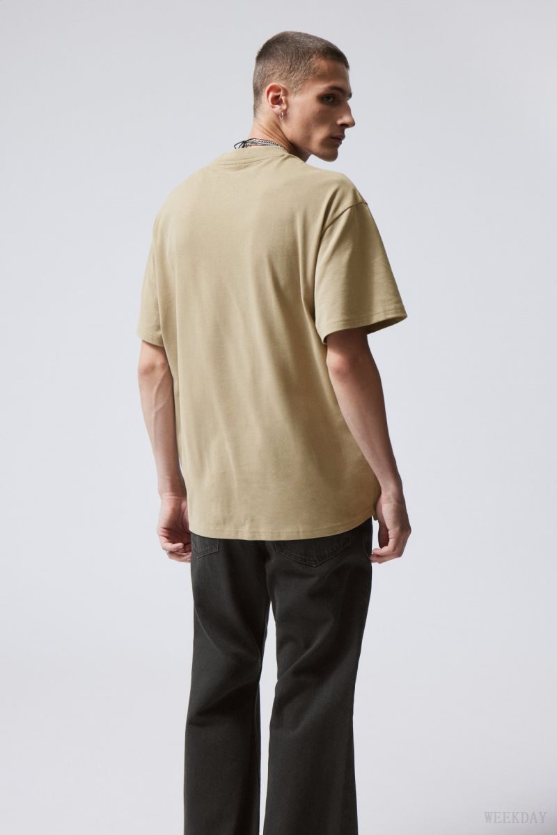 Dusty Mole Weekday Great Heavyweight T-shirt | IOZY7201