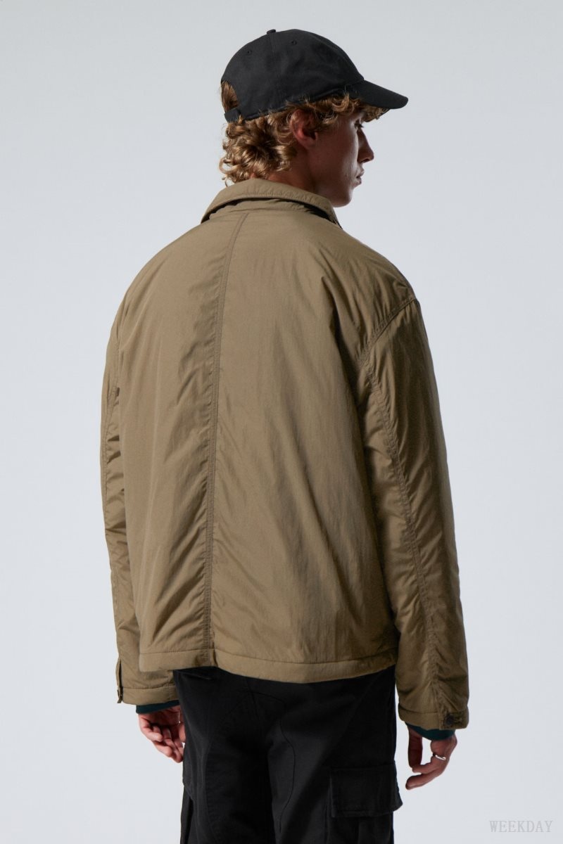 Dusty Mole Weekday Martin Nylon Jacket | QFSK8495