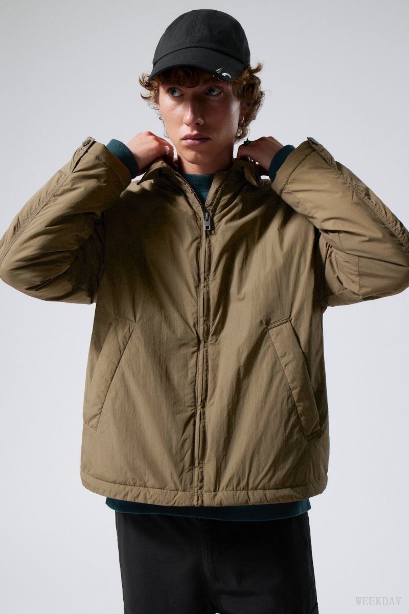 Dusty Mole Weekday Martin Nylon Jacket | QFSK8495