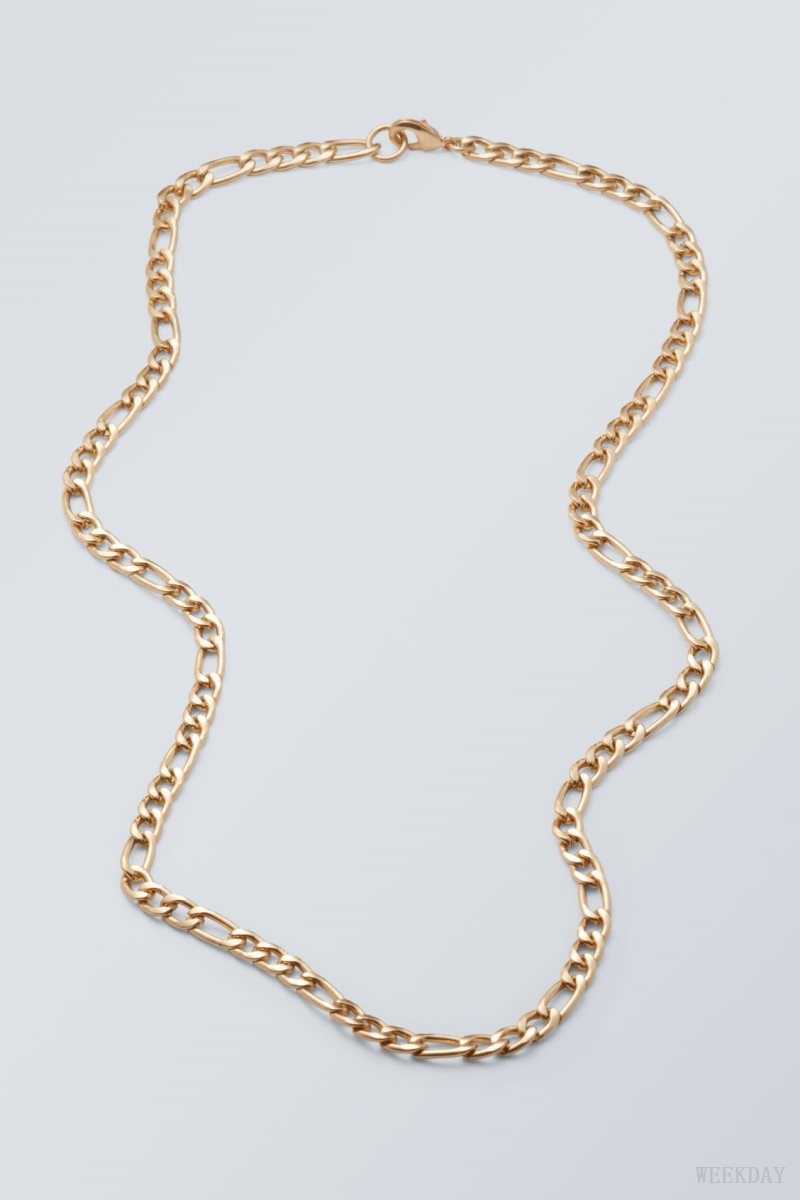 Golden Weekday Teo Necklace | LJKY0169