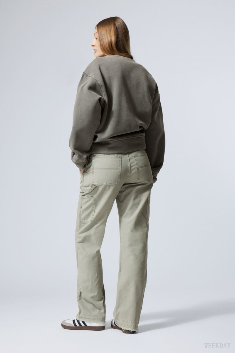 Grey Weekday Mace Carpenter Trousers | WYRP9082