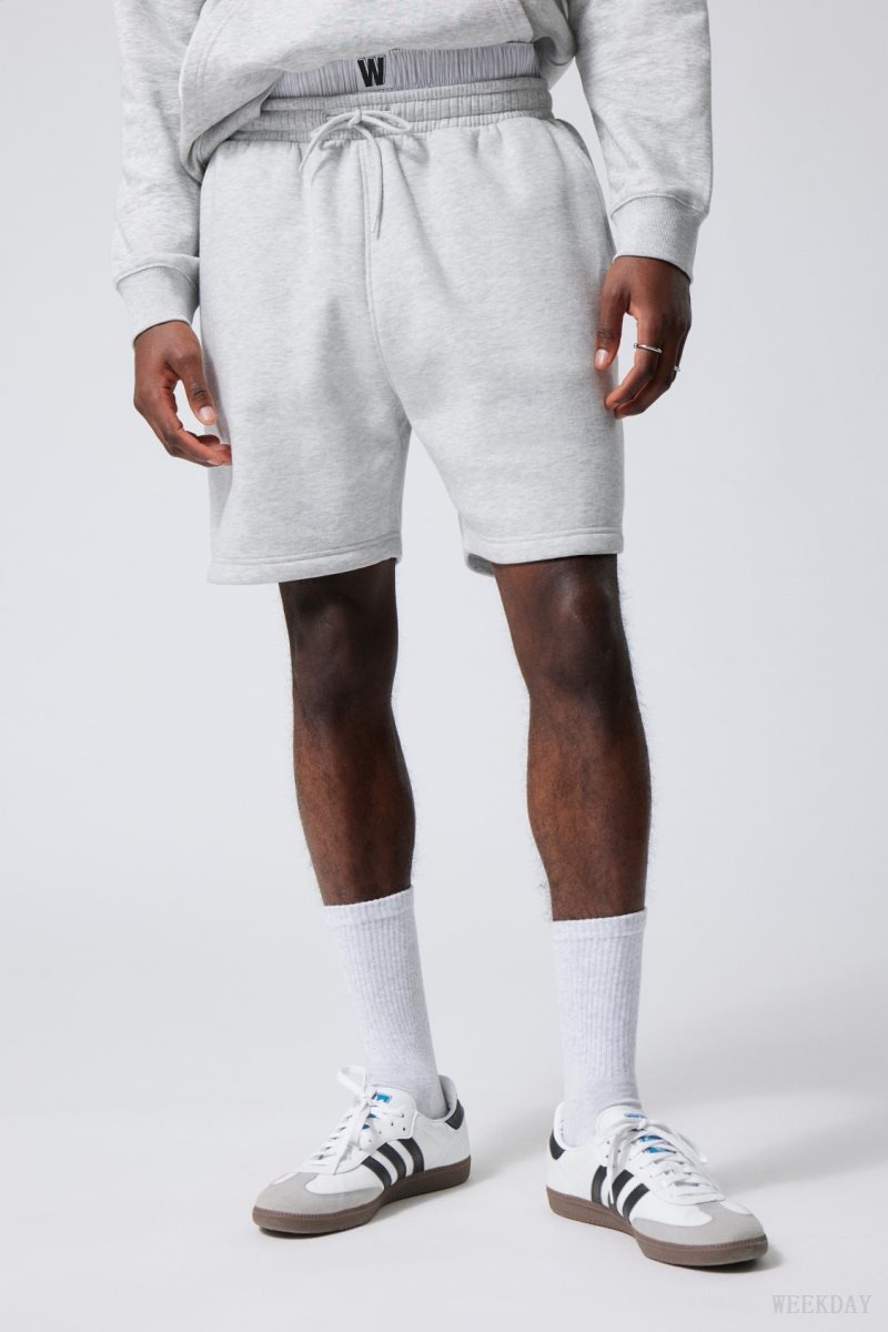 Grey Weekday Standard Sweatshorts | NSBT4786