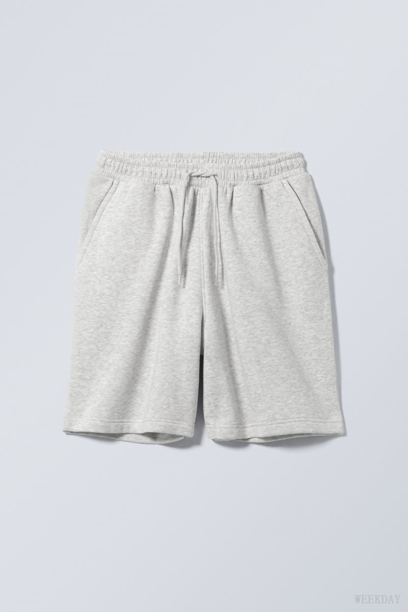 Grey Weekday Standard Sweatshorts | NSBT4786