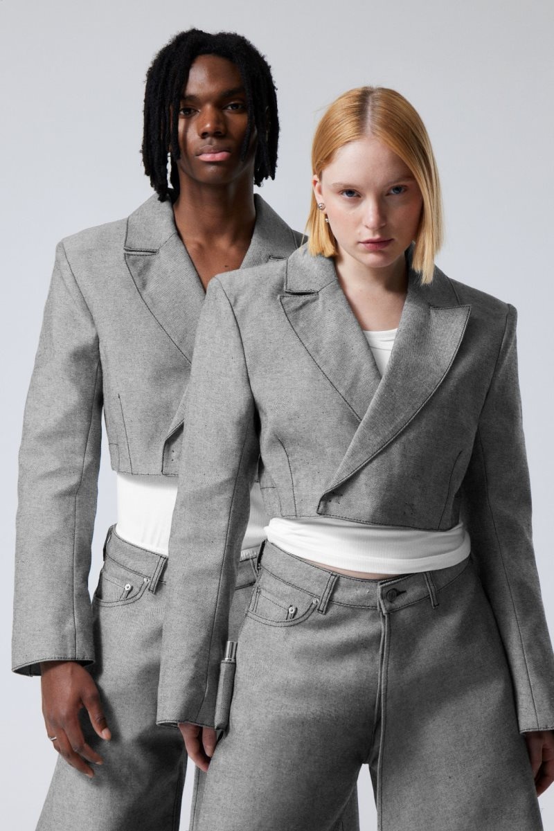 Grey Weekday Unifrom™ + Weekday Limited Edition Power Blazer | TNNE4789