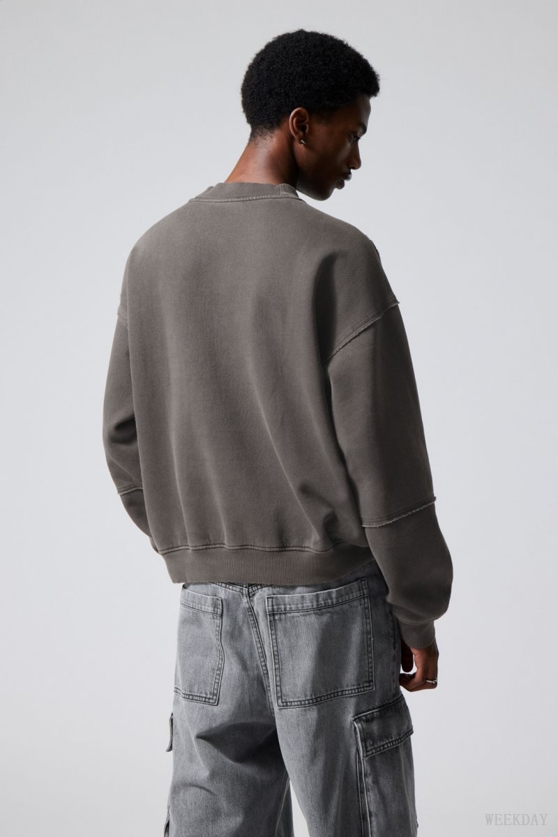 Invisible Weekday Liam Sweatshirt | ZSZF4497