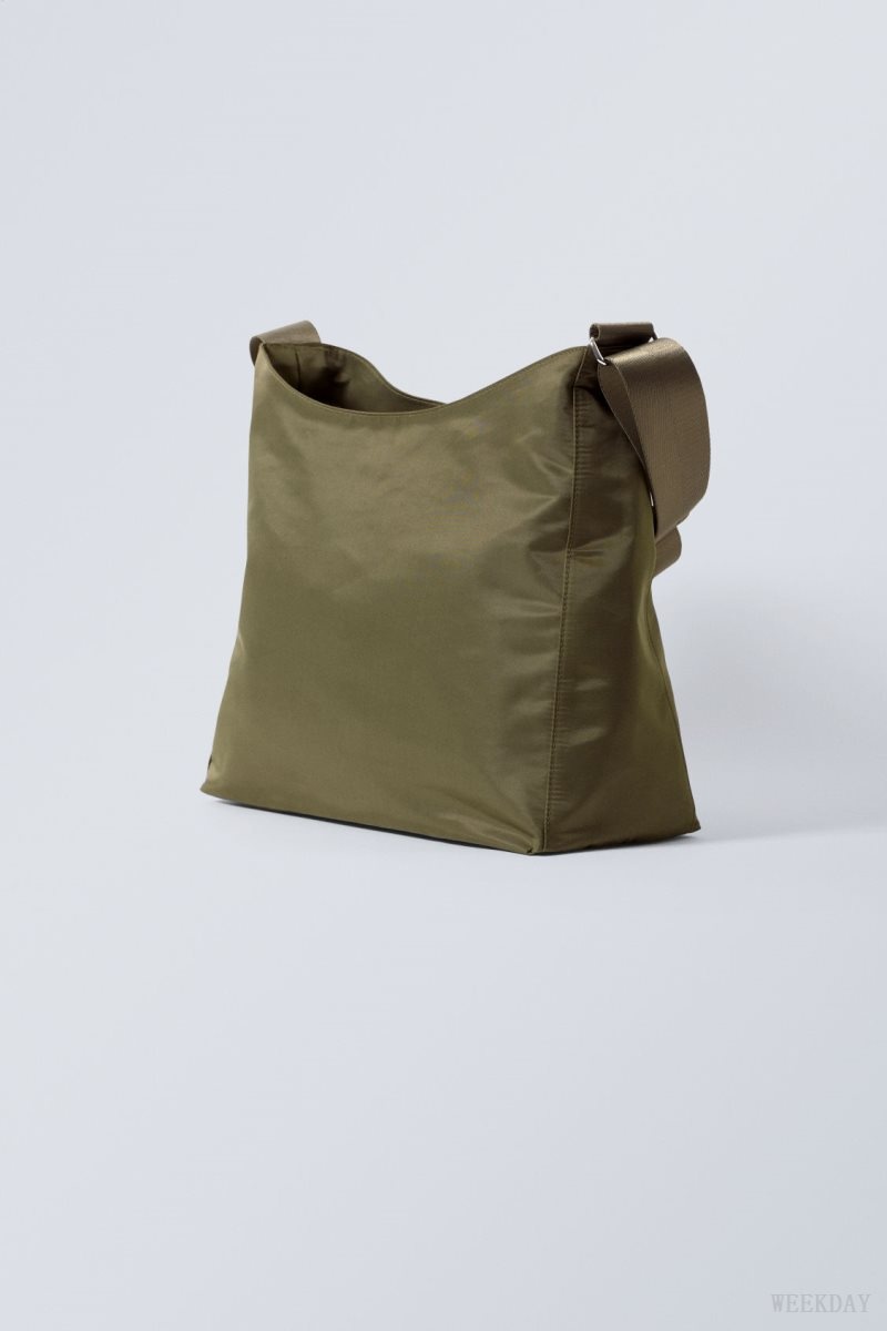 Khaki Green Weekday Carry Bag | POJL1149