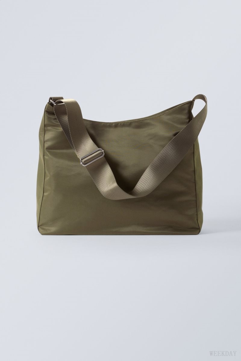 Khaki Green Weekday Carry Bag | POJL1149