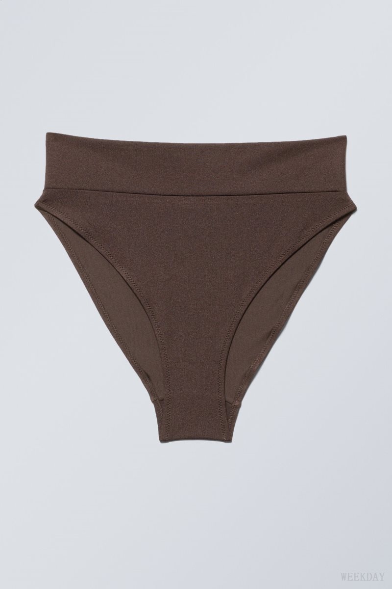 Leyglow Weekday Heat High Waist Bikini Bottoms | PHXW3027