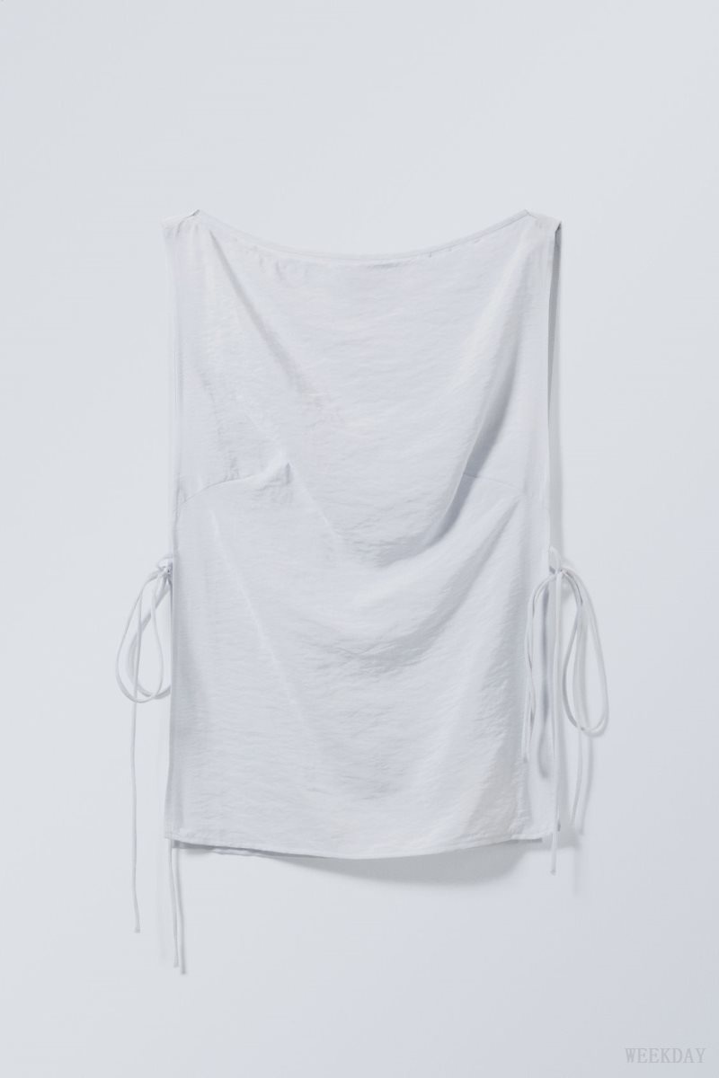 Light Grey Weekday Cintia Tank Top | PHRI1051