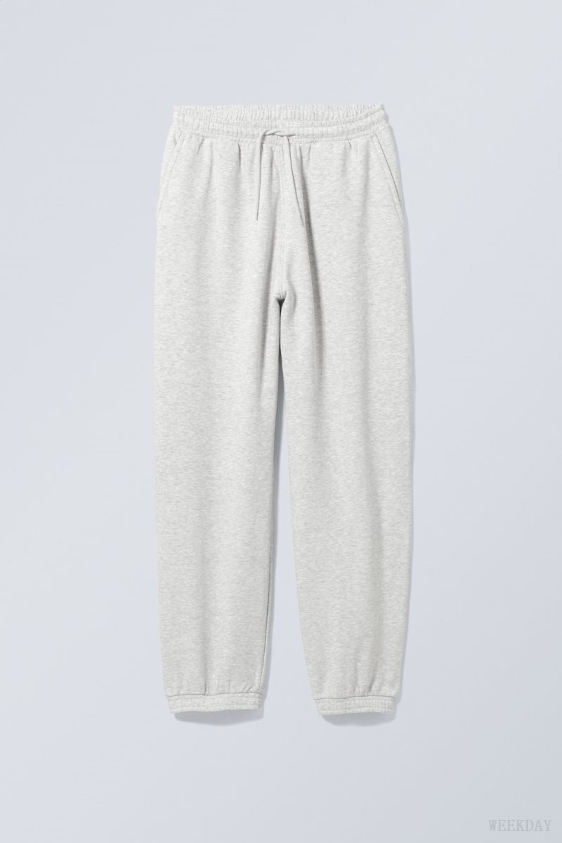 Light Grey Weekday Standard Sweatpants | EQFC5482