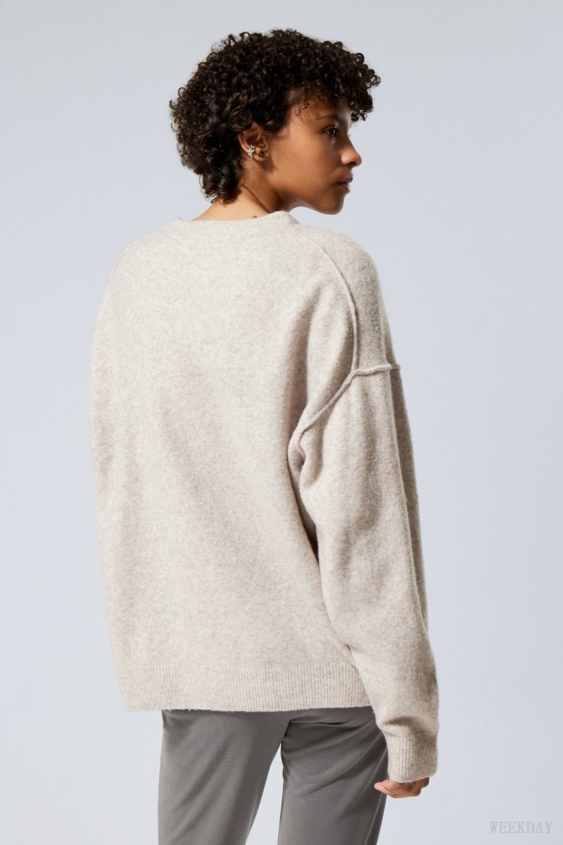 Light Mole Weekday Annie Knit Sweater | HBJO1822