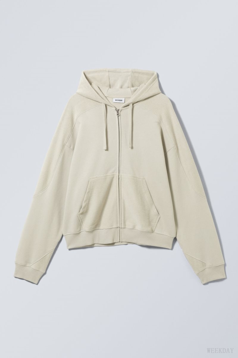 Light Mole Weekday Craig Zip Hoodie | JGWX2994