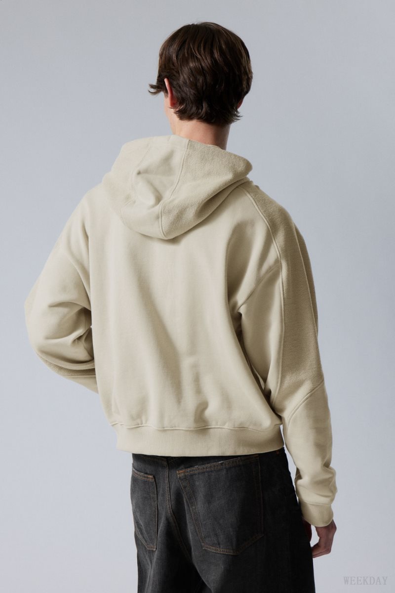 Light Mole Weekday Craig Zip Hoodie | JGWX2994