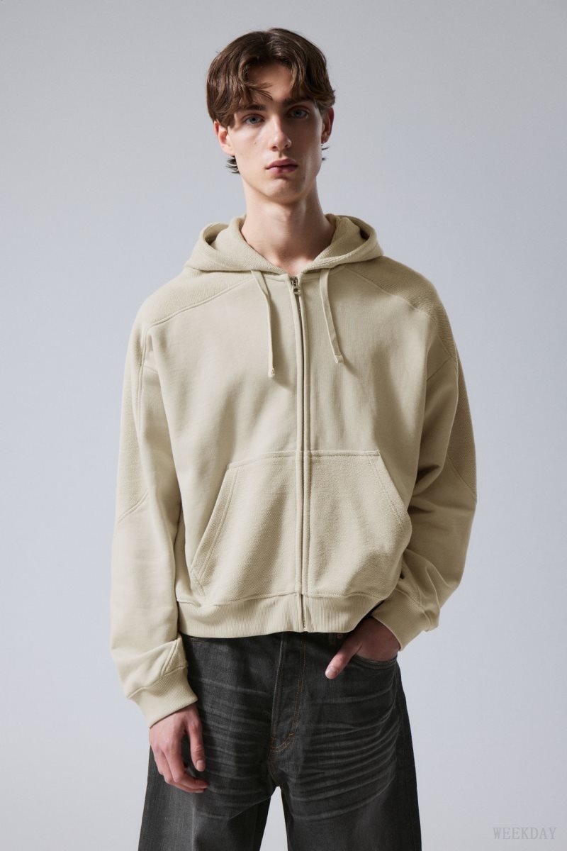 Light Mole Weekday Craig Zip Hoodie | JGWX2994