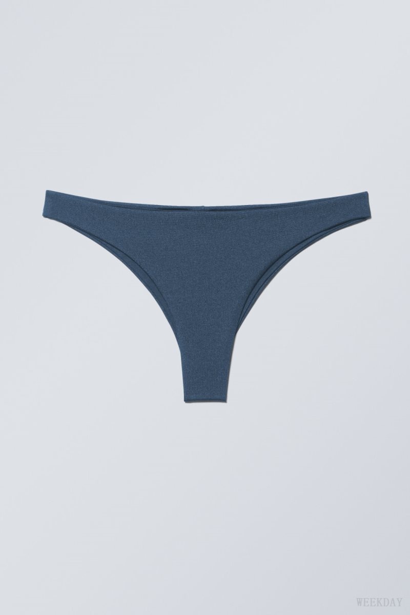 Navy Weekday Brazilian Bikini Bottoms | LRLX9378